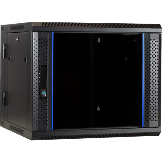 DSI DSI 9U wandkast (kantelbaar) met glazen deurDS6609-D