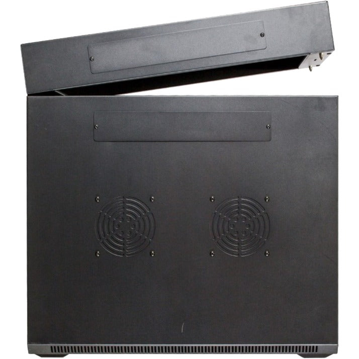 Load image into Gallery viewer, DSI DSI 9U wandkast (kantelbaar) met glazen deurDS6609-D
