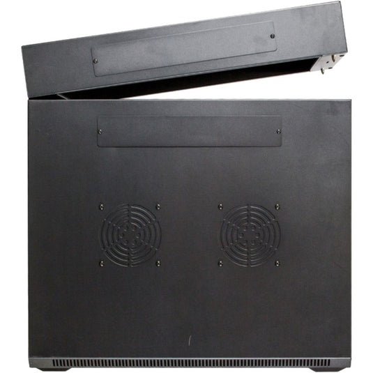 DSI DSI 9U wandkast (kantelbaar) met glazen deurDS6609-D