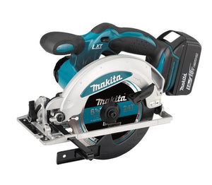 Makita rondzaag 18v 165mm dss610rtj 2x5,0ah
