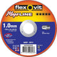 Flexovit dss mega-line 180x1.6x22.23 a36v t41 rvs | 25 stuks