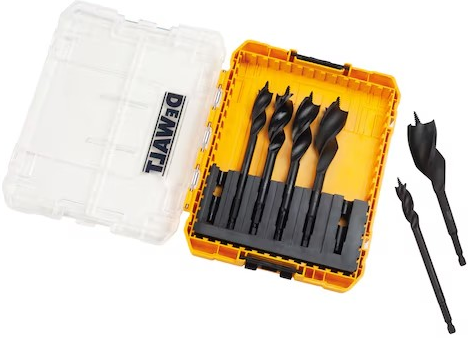 Dewalt speedboor tri flute extreme 6-delige set 152mm