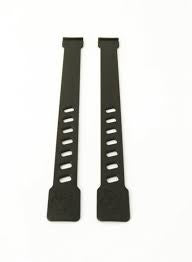 Qibbel foot strap set black