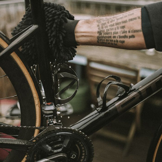 Dynamic microfibre bike cleaning glove - washandschoen - microvezel handschoen