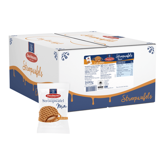 Stroopwafels daelmans mini karamel 200 stuks