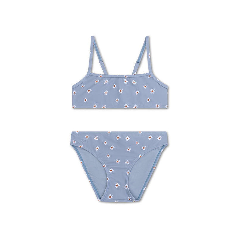 Load image into Gallery viewer, Daisy flower | blauw meisjes uv bikini

