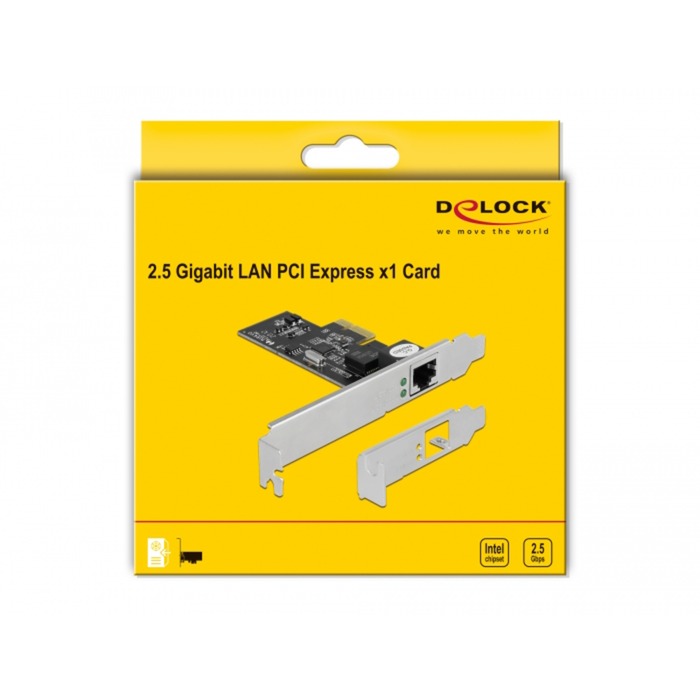 Load image into Gallery viewer, DeLOCK PCI Express x1 Card naar 1x RJ45 2,5 Gigabit LAN i
