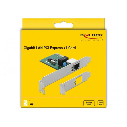 DeLOCK PCIe kaart 1x Gigabit LAN