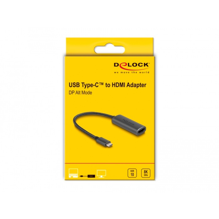 Load image into Gallery viewer, DeLOCK USB-C (male) > HDMI (female) (DP Alt Mode)
