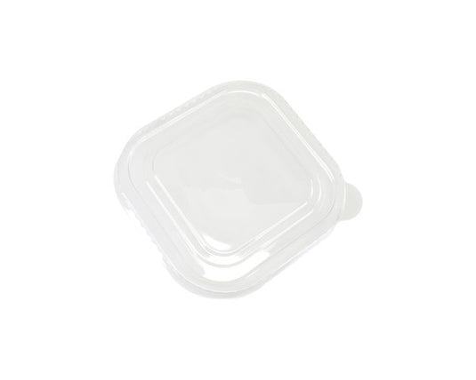 Deksel vierkant pet voor saladebak 170x 170mm (25 stuks)