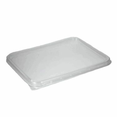 Deksel voor kilobak pp transparant 195x140mm (50 stuks)