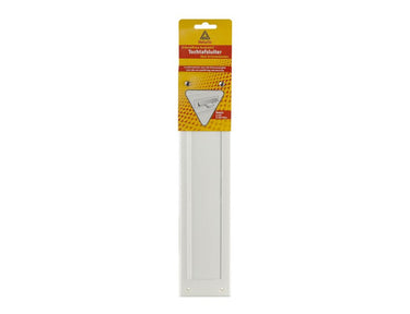 Deltafix brievenbusborstel met klep - wit