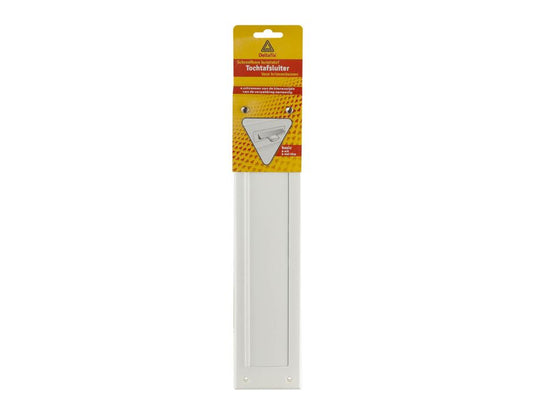 Deltafix brievenbusborstel met klep - wit