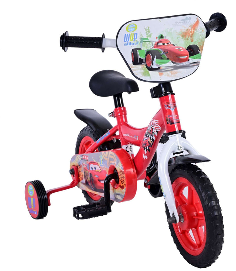 Load image into Gallery viewer, Disney Cars Kinderfiets - Jongens - 10 inch - Rood - Doortrapper
