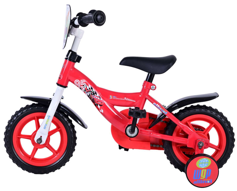 Load image into Gallery viewer, Disney Cars Kinderfiets - Jongens - 10 inch - Rood - Doortrapper
