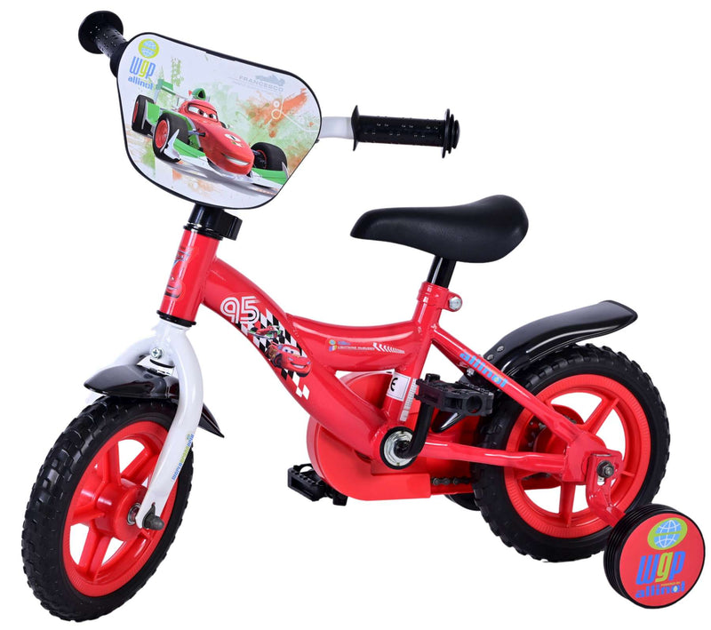 Load image into Gallery viewer, Disney Cars Kinderfiets - Jongens - 10 inch - Rood - Doortrapper
