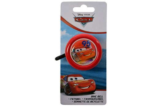 Disney autos disney cars fietsbel - jongens - rood