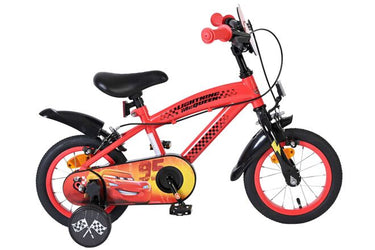 Disney autos disney cars kinderfiets - jongens - 12 inch - twee handremmen