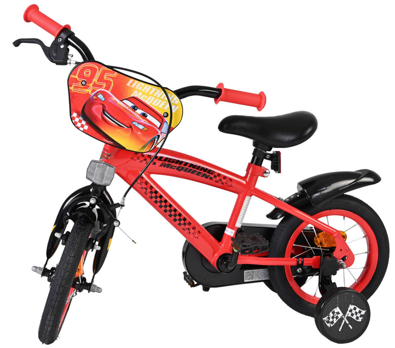 Load image into Gallery viewer, Disney autos disney cars kinderfiets - jongens - 12 inch - rood
