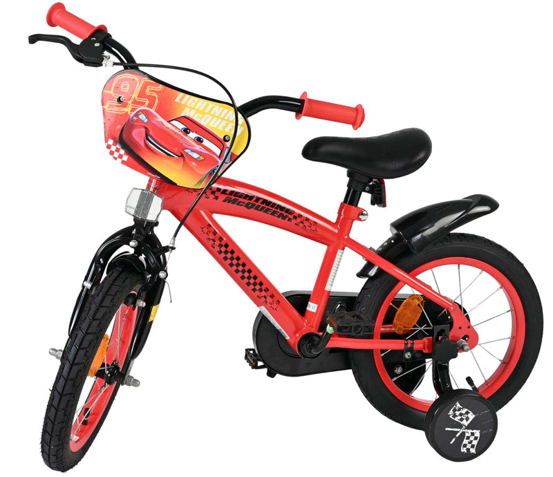 Load image into Gallery viewer, Disney autos disney cars kinderfiets - jongens - 14 inch - rood
