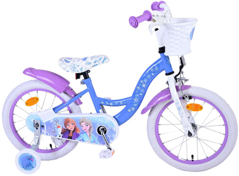 Disney Frozen 2 Kinderfiets - Meisjes - 16 inch - Blauw Paars