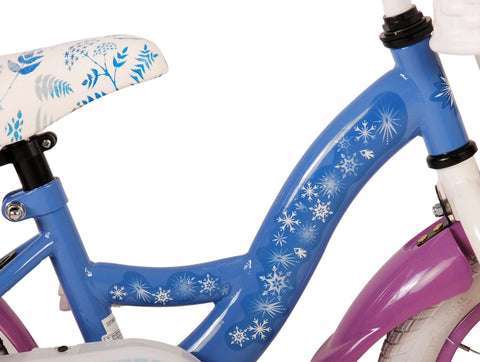 Disney Frozen 2 Kinderfiets - Meisjes - 12 inch - Blauw Paars