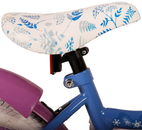 Disney Frozen 2 Kinderfiets - Meisjes - 12 inch - Blauw Paars