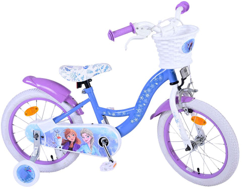 Disney Frozen 2 Kinderfiets - Meisjes - 16 inch - Blauw Paars