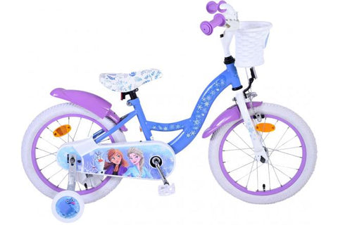 Disney Frozen 2 Kinderfiets - Meisjes - 16 inch - Blauw Paars