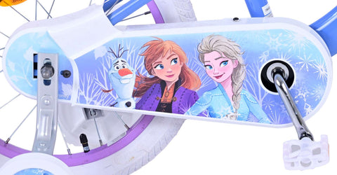 Disney Frozen 2 Kinderfiets - Meisjes - 16 inch - Blauw Paars