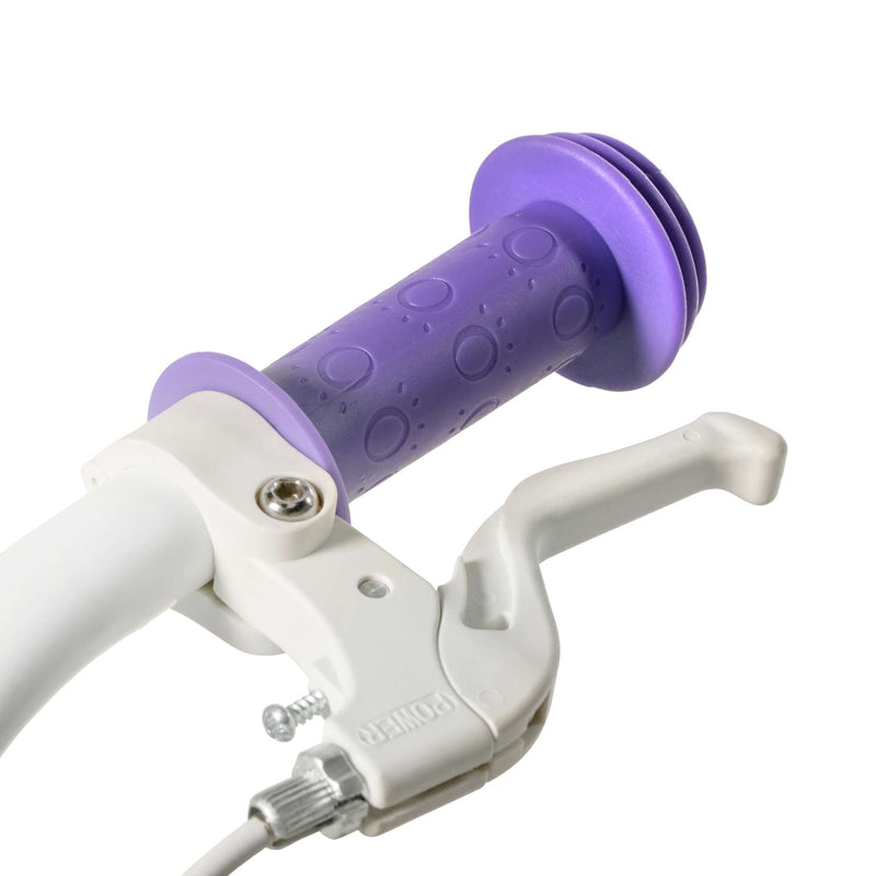 Afbeelding laden in galerijviewer, Huffy disney frozen 2 kinderfiets - meisjes - 12 inch - blauw paars - twee handremmen

