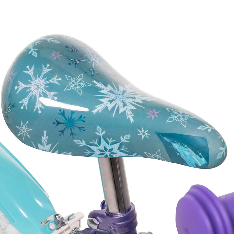 Afbeelding laden in galerijviewer, Huffy disney frozen 2 kinderfiets - meisjes - 12 inch - blauw paars - twee handremmen

