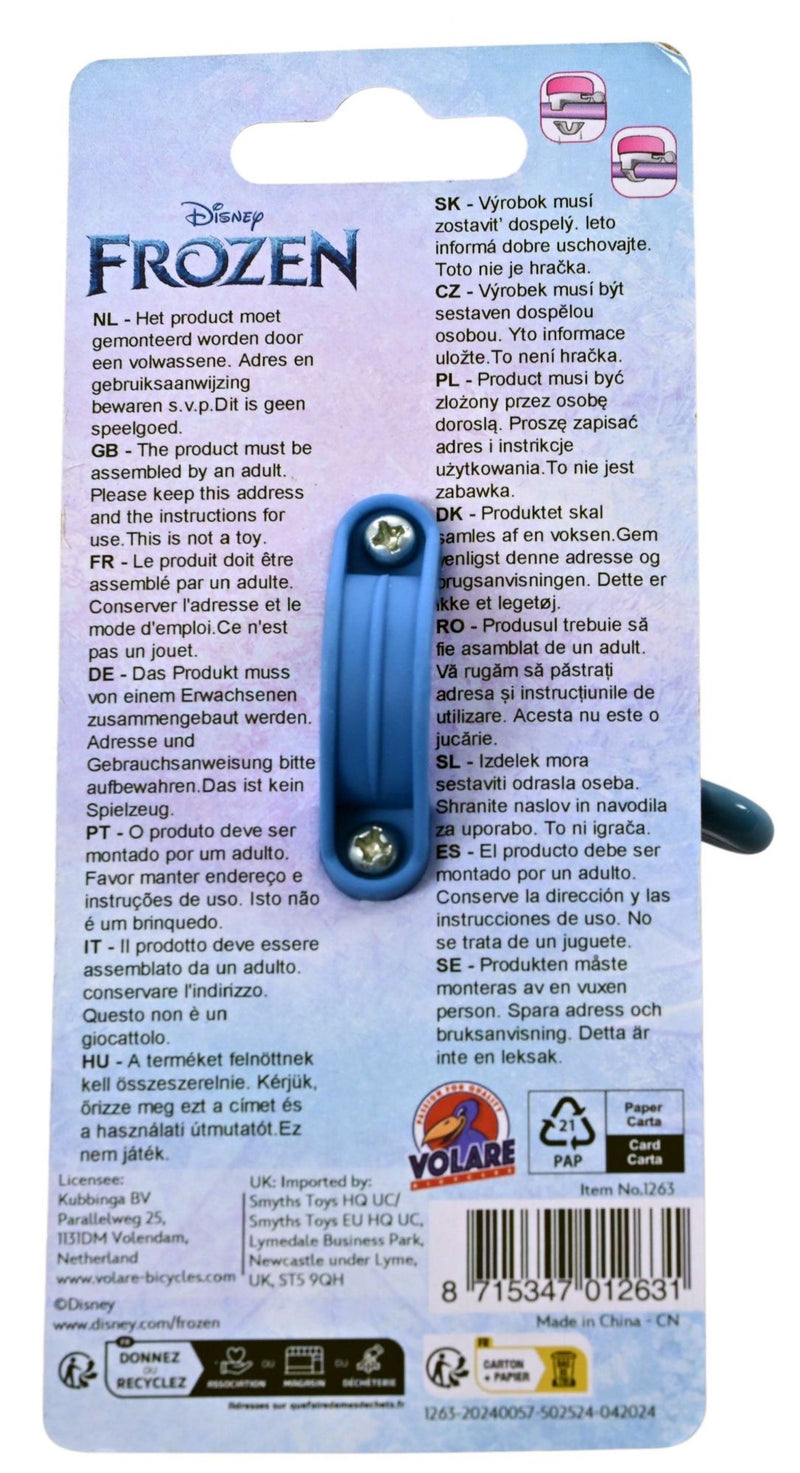 Load image into Gallery viewer, Volare disney frozen 2 fietsbel - meisjes - blauw paars
