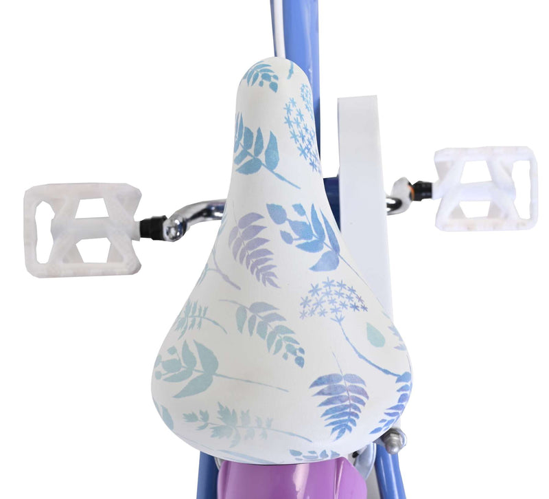 Load image into Gallery viewer, Disney die eiskönigin disney frozen 2 kinderfiets - meisjes - 12 inch - blauw paars - twee handremmen
