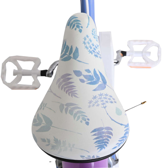 Disney die eiskönigin disney frozen 2 kinderfiets - meisjes - 16 inch - blauw paars - twee handremmen