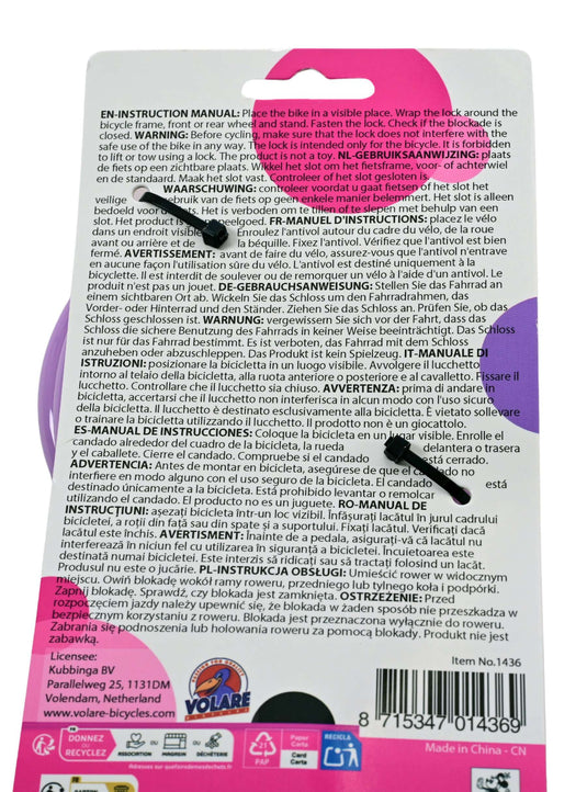 Disney minnie mouse kabelslot paars roze