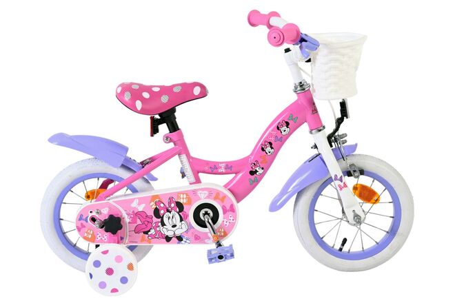 Load image into Gallery viewer, Disney minnie cutest ever! kinderfiets - meisjes - 12 inch - roze
