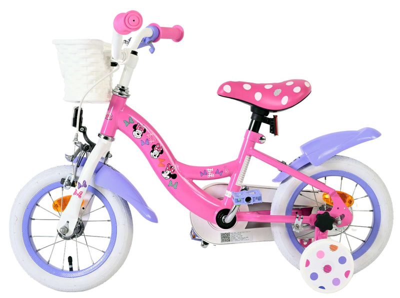 Load image into Gallery viewer, Disney minnie cutest ever! kinderfiets - meisjes - 12 inch - roze
