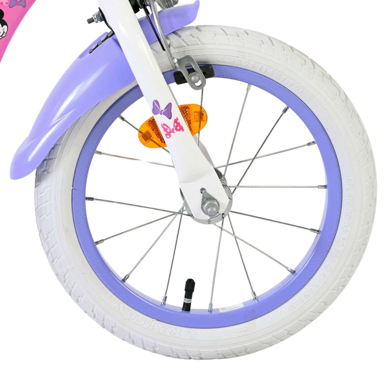 Load image into Gallery viewer, Disney minnie cutest ever! kinderfiets - meisjes - 14 inch - roze
