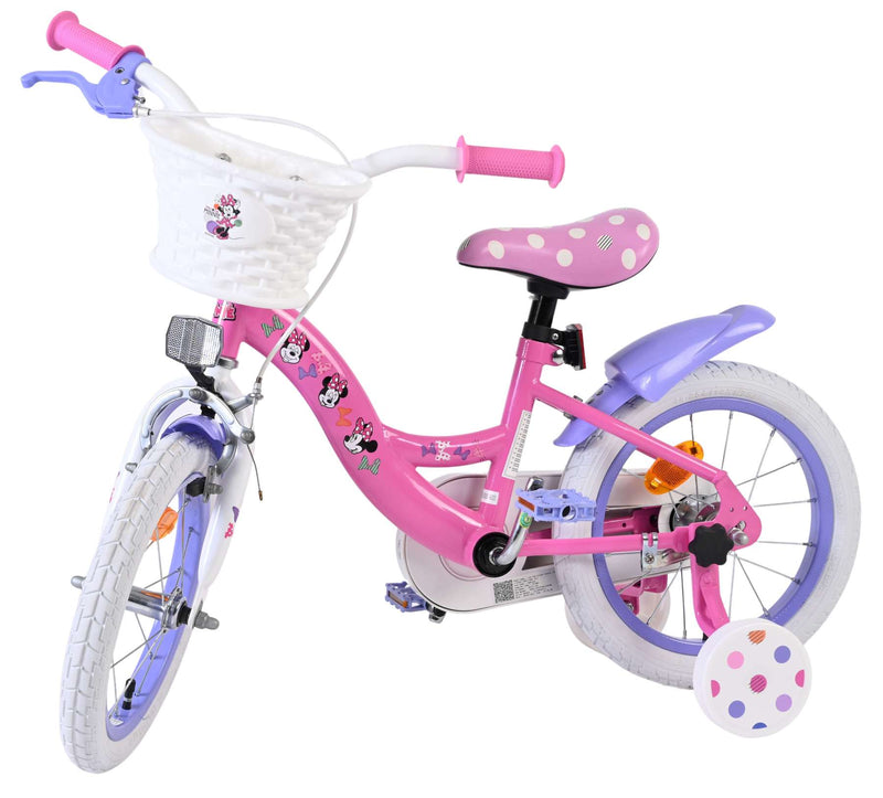 Load image into Gallery viewer, Disney minnie cutest ever! kinderfiets - meisjes - 14 inch - roze
