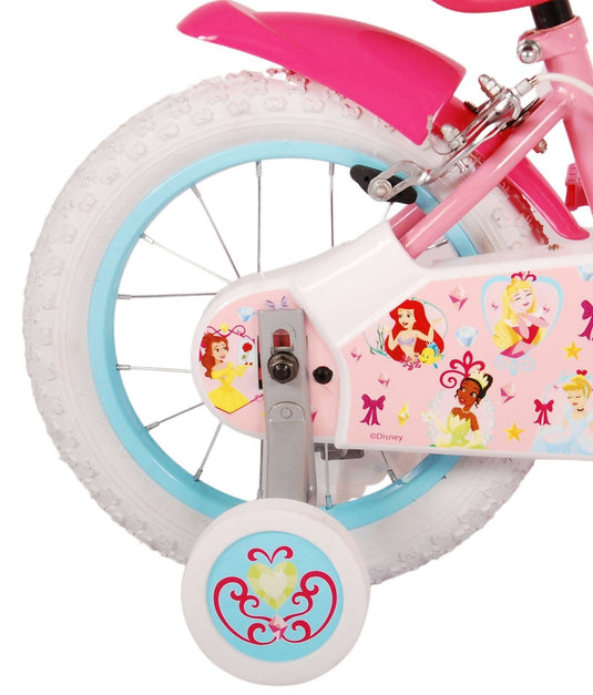 Disney prinzessin disney princess kinderfiets - meisjes - 14 inch - roze