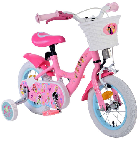 Disney princess kinderfiets meisjes 12 inch roze