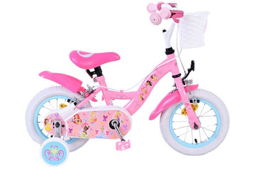 Volare magic royals kinderfiets - meisjes - 12 inch - roze - twee handremmen