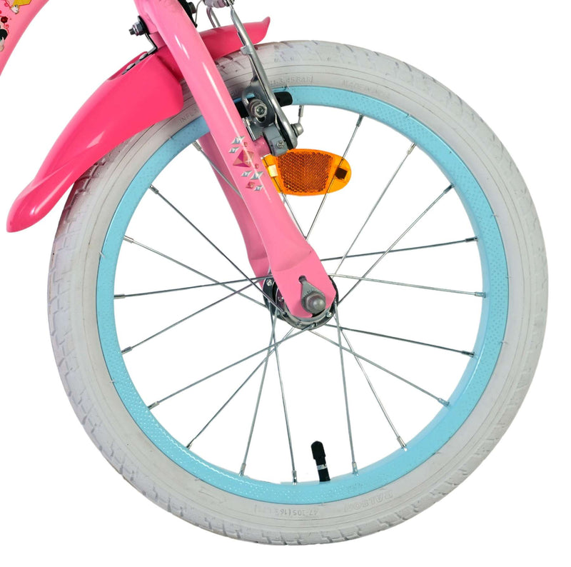 Load image into Gallery viewer, Volare magic royals kinderfiets - meisjes - 16 inch - roze - twee handremmen
