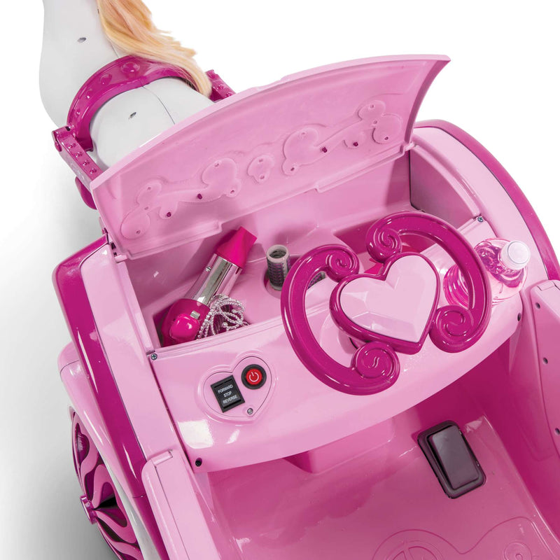 Load image into Gallery viewer, Disney prinzessin disney princess paard met koets - elektrische ride-on
