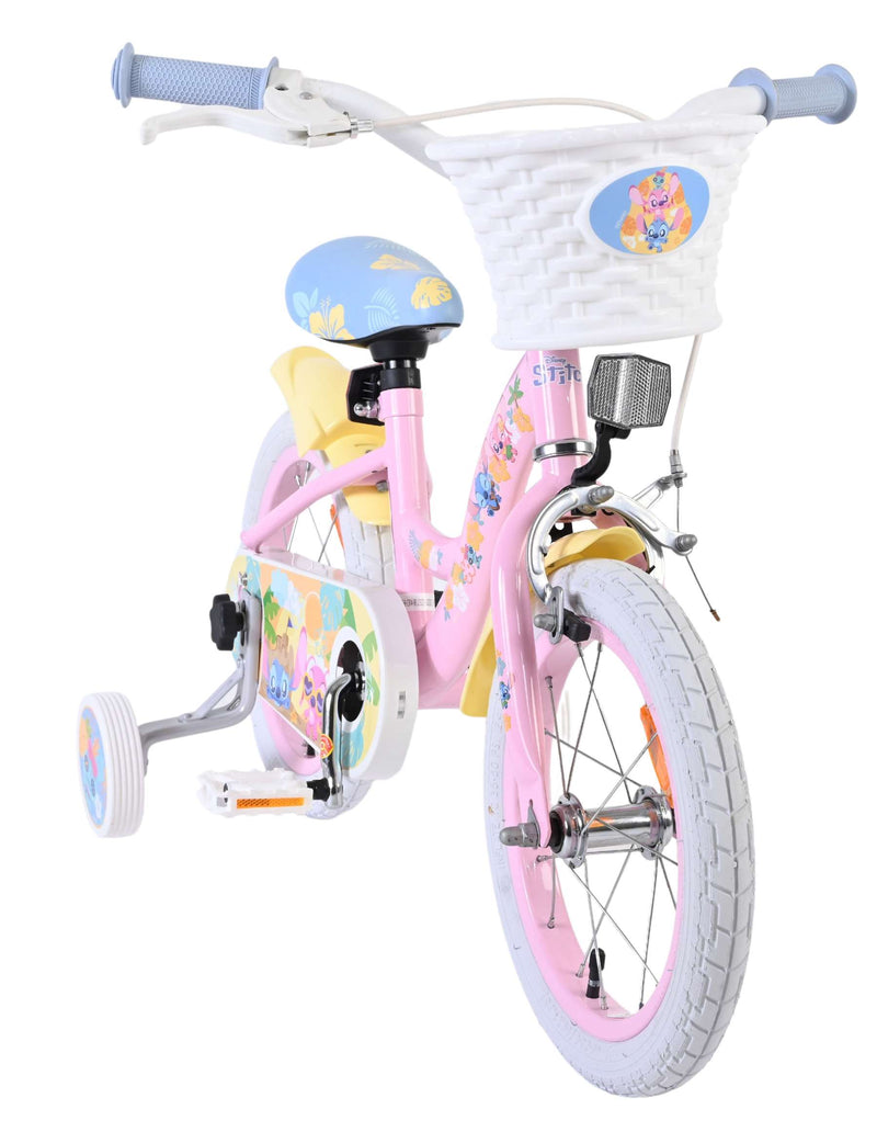 Load image into Gallery viewer, Stich disney stitch kinderfiets - meisjes - 14 inch - roze

