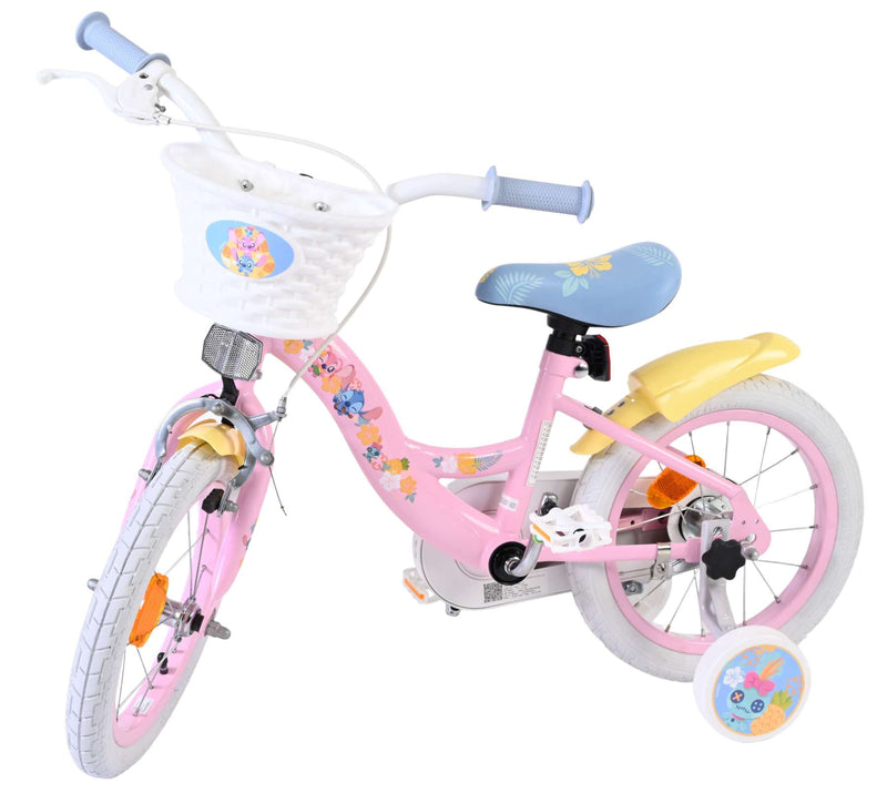 Load image into Gallery viewer, Stich disney stitch kinderfiets - meisjes - 14 inch - roze
