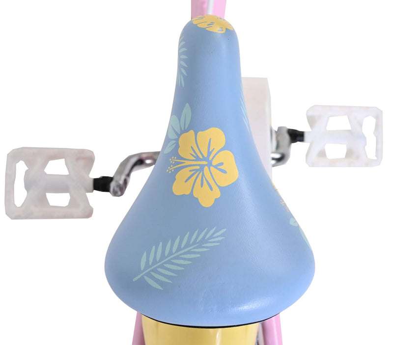 Load image into Gallery viewer, Stich disney stitch kinderfiets - meisjes - 14 inch - roze - twee handremmen
