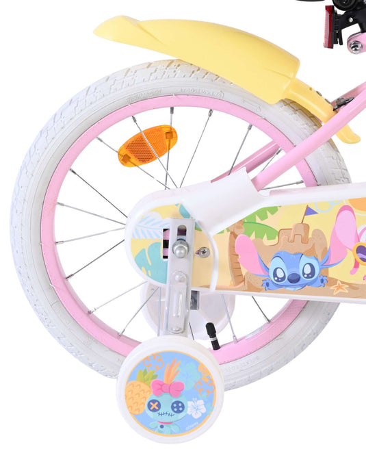 Stich disney stitch 16 inch fiets roze 20608