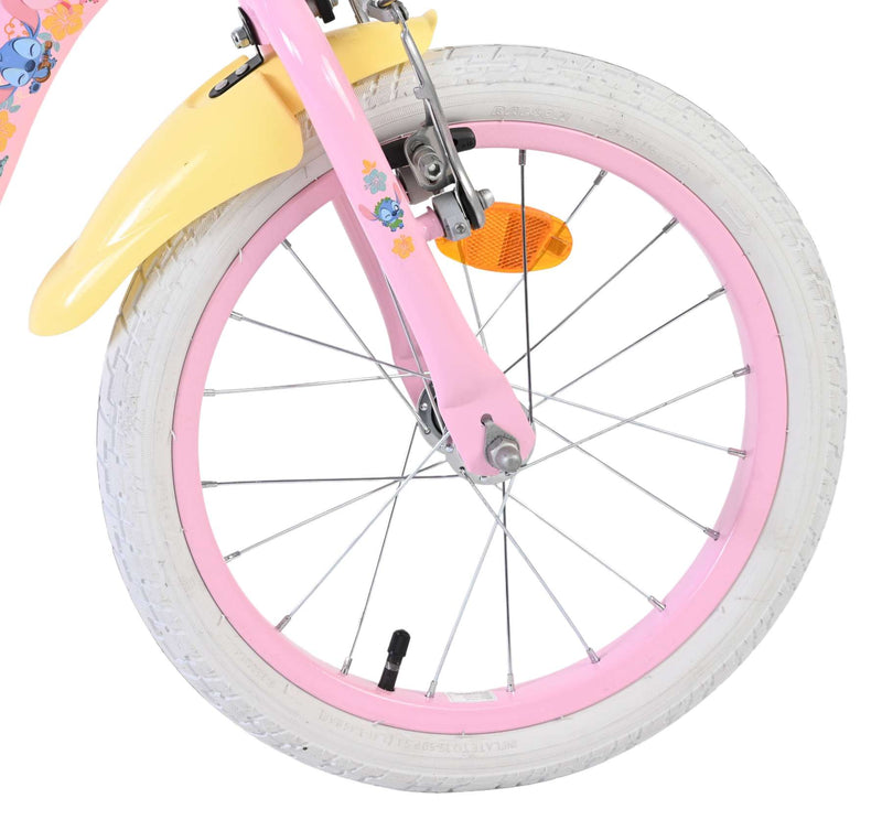 Load image into Gallery viewer, Stich disney stitch 16 inch fiets roze 20608
